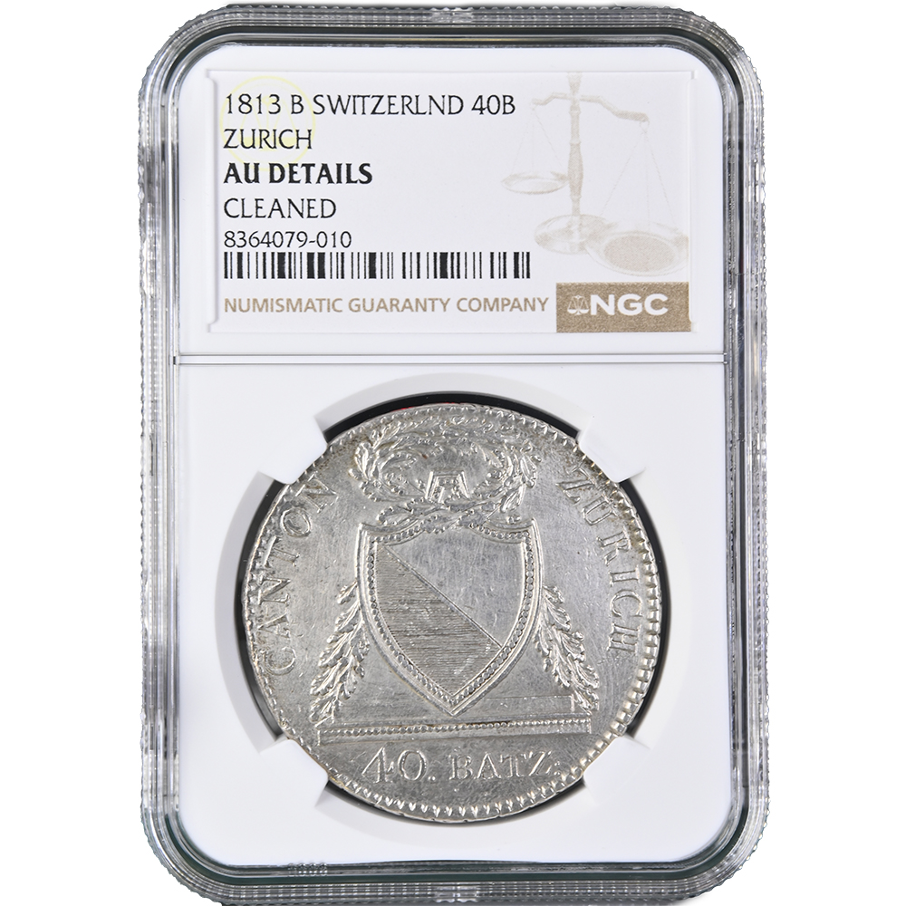 1813 B Switzerland 40 Batzen
