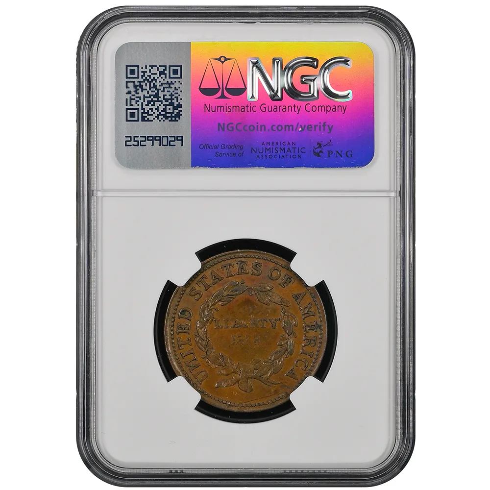 1838 HT-81 Am I Not A Women & A Sister NGC AU Details Damaged