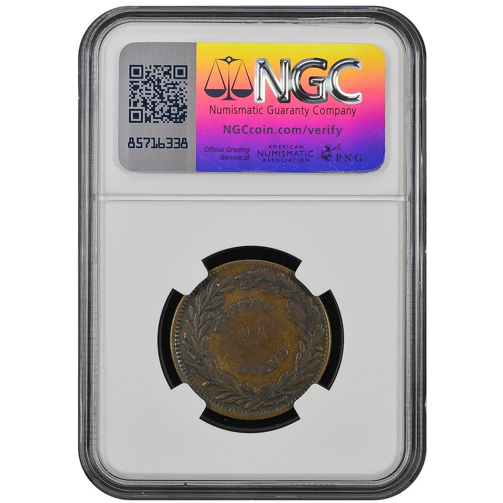 1840 Token Henry Clay Low-192 HT-79 DeWitt-HC-1840-1 R.2 NGC VF 30 BN