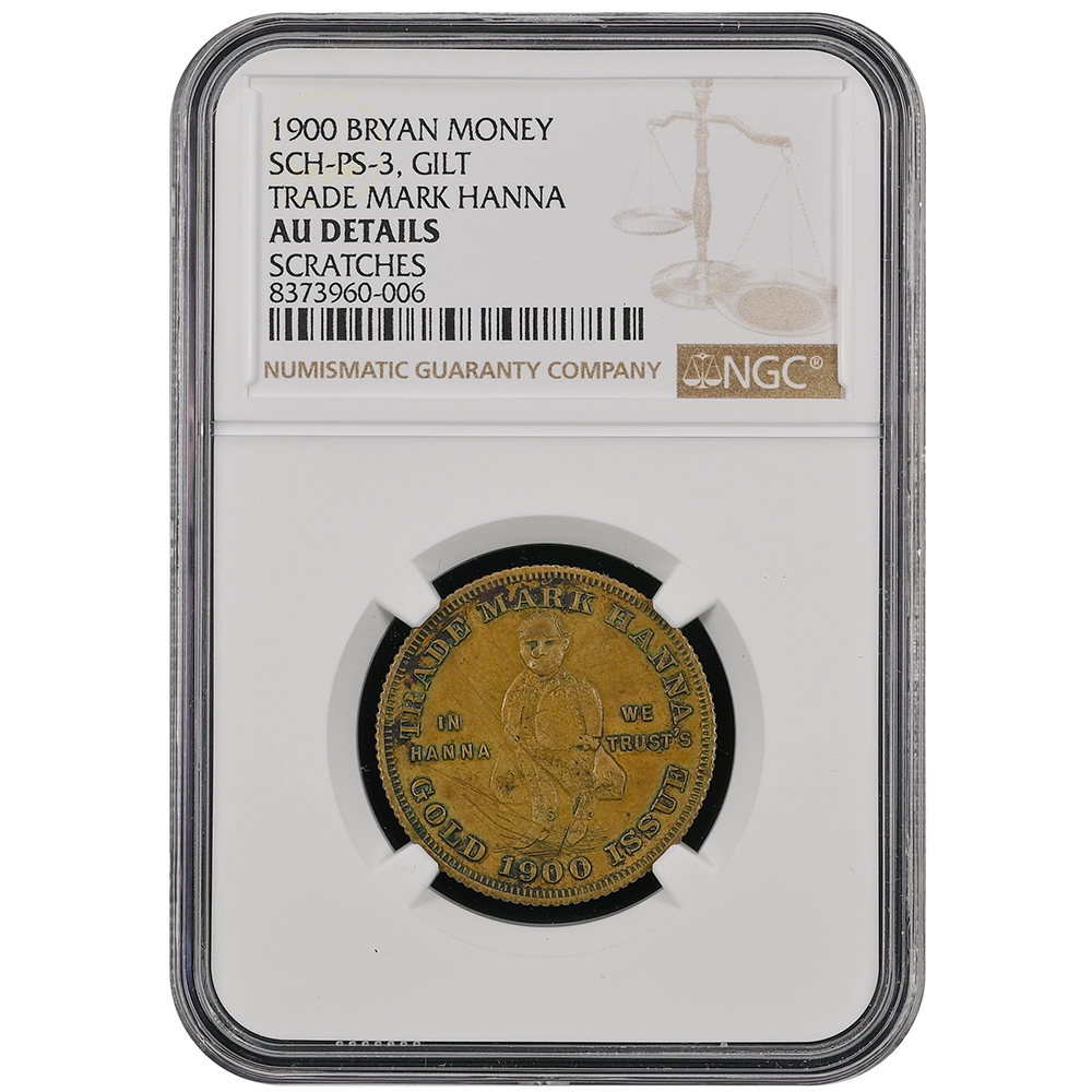 1840 Token Henry Clay Low-192 HT-79 DeWitt-HC-1840-1 R.2 NGC VF 30 BN