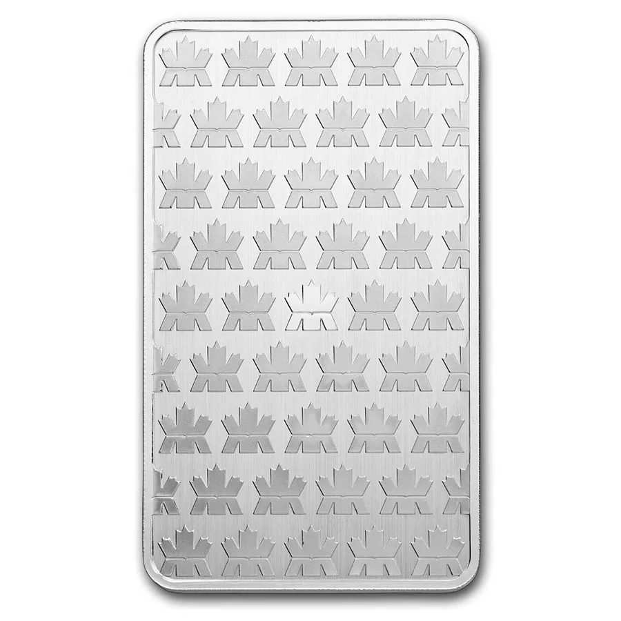 10 oz .9999 Silver Bar - Royal Canadian Mint - Image 2