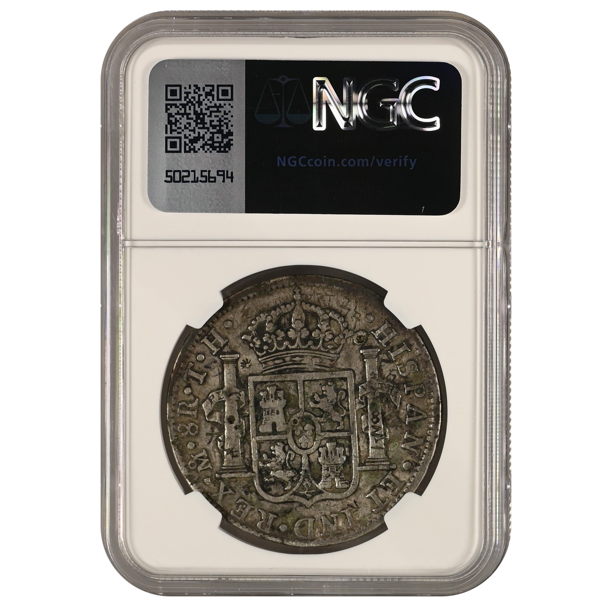 1805-MO|TH Mexico 8 Reales Chopmarked NGC - Image 2