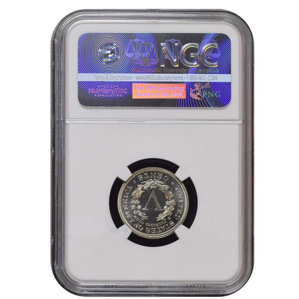 1901 5C Liberty V-Nickel PCGS PF 67 - Image 2