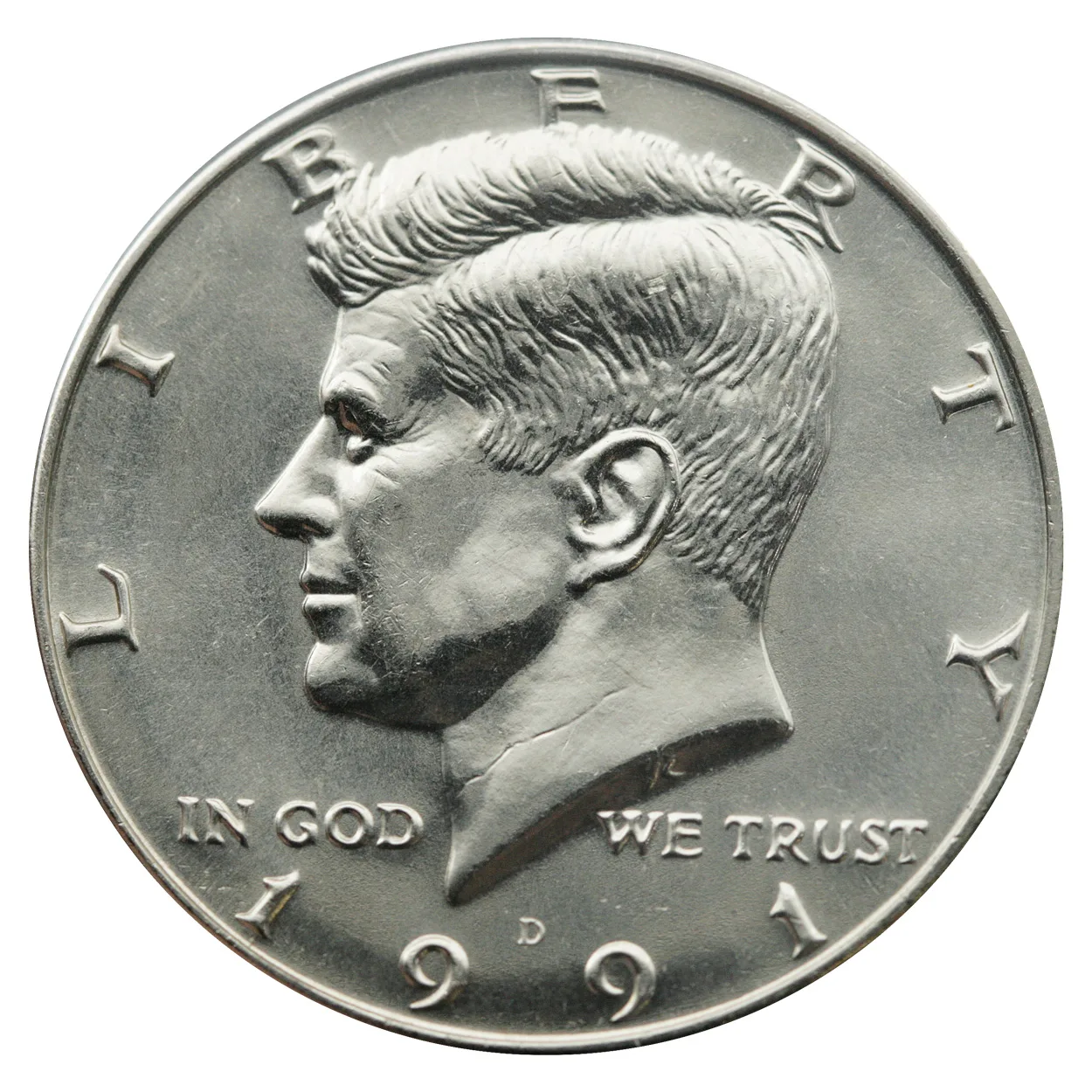 1991-D Kennedy Half Dollar BU