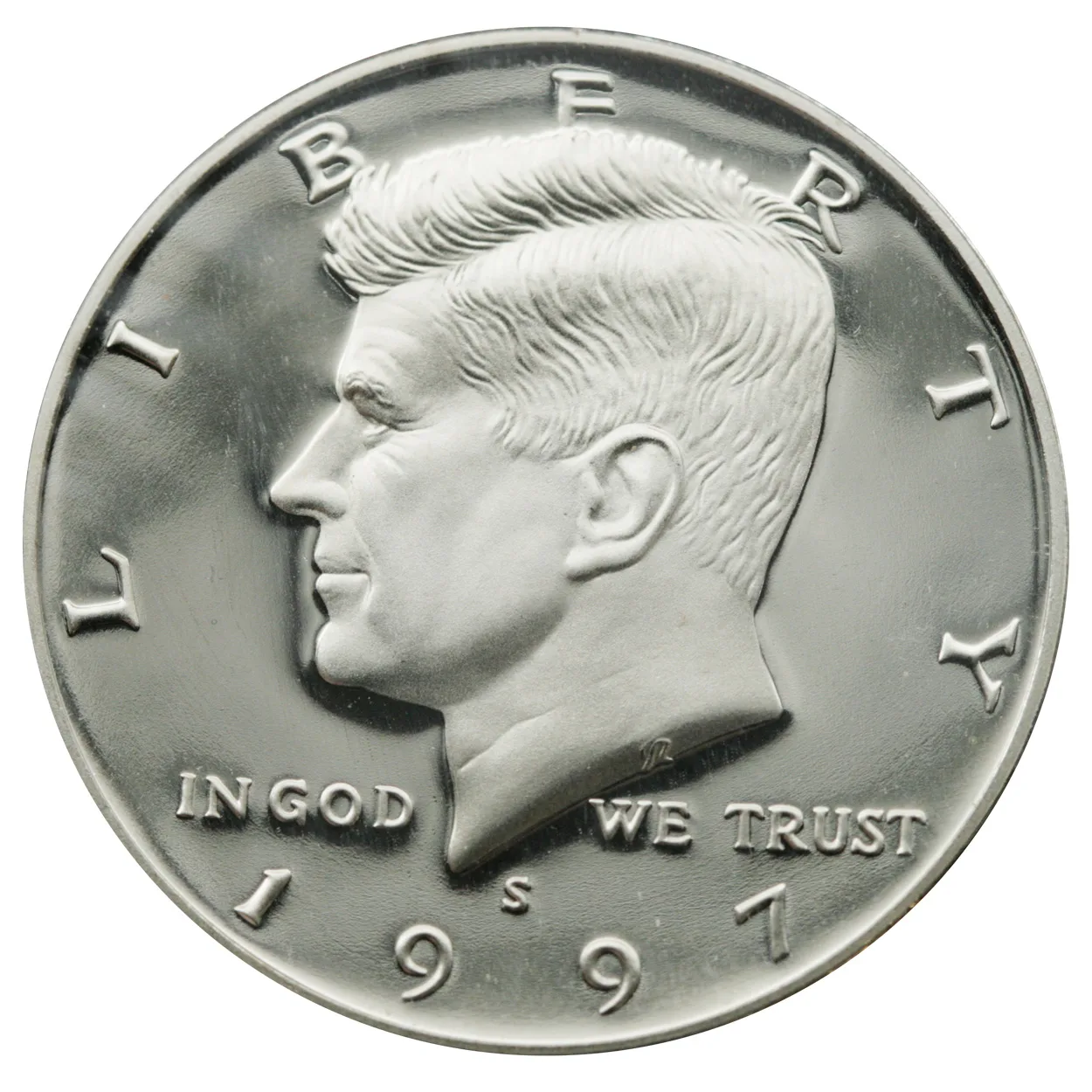 1997-S Kennedy 90% Silver Half Dollar Gem Proof