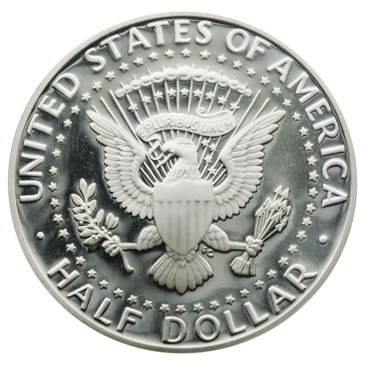 2008-S Kennedy 90% Silver Half Dollar Gem Proof - Image 2
