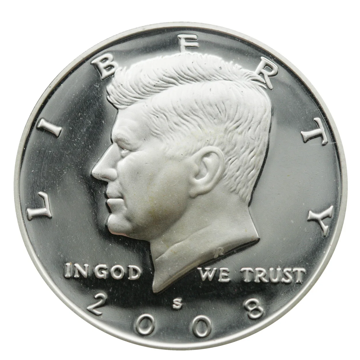2008-S Kennedy 90% Silver Half Dollar Gem Proof