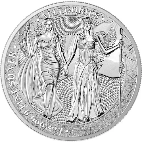2019 Germania 1 oz Silver Round BU