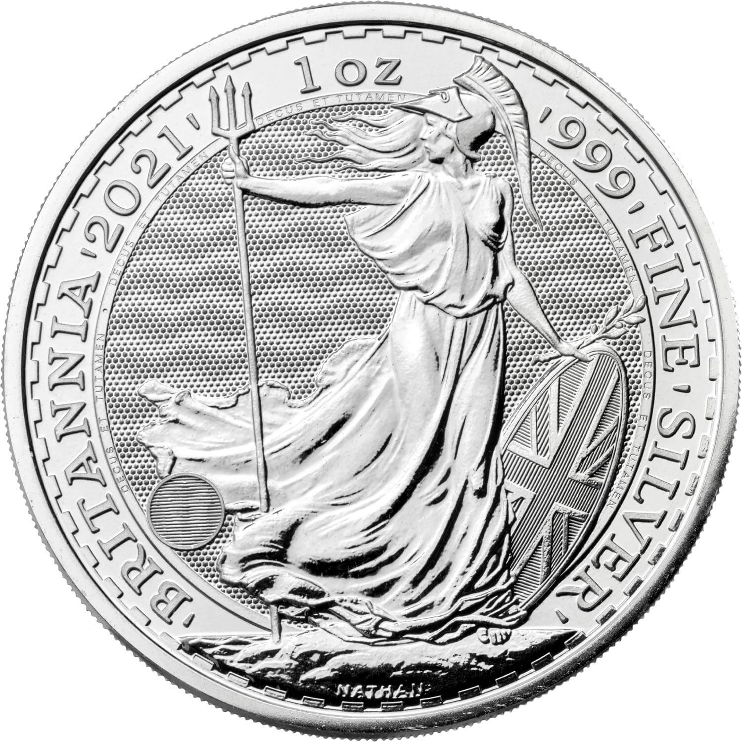 2021 Great Britain 1 oz Silver Britannia BU