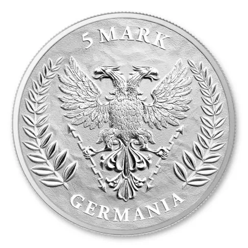 2024 Germania 1 oz Silver Round BU - Image 2