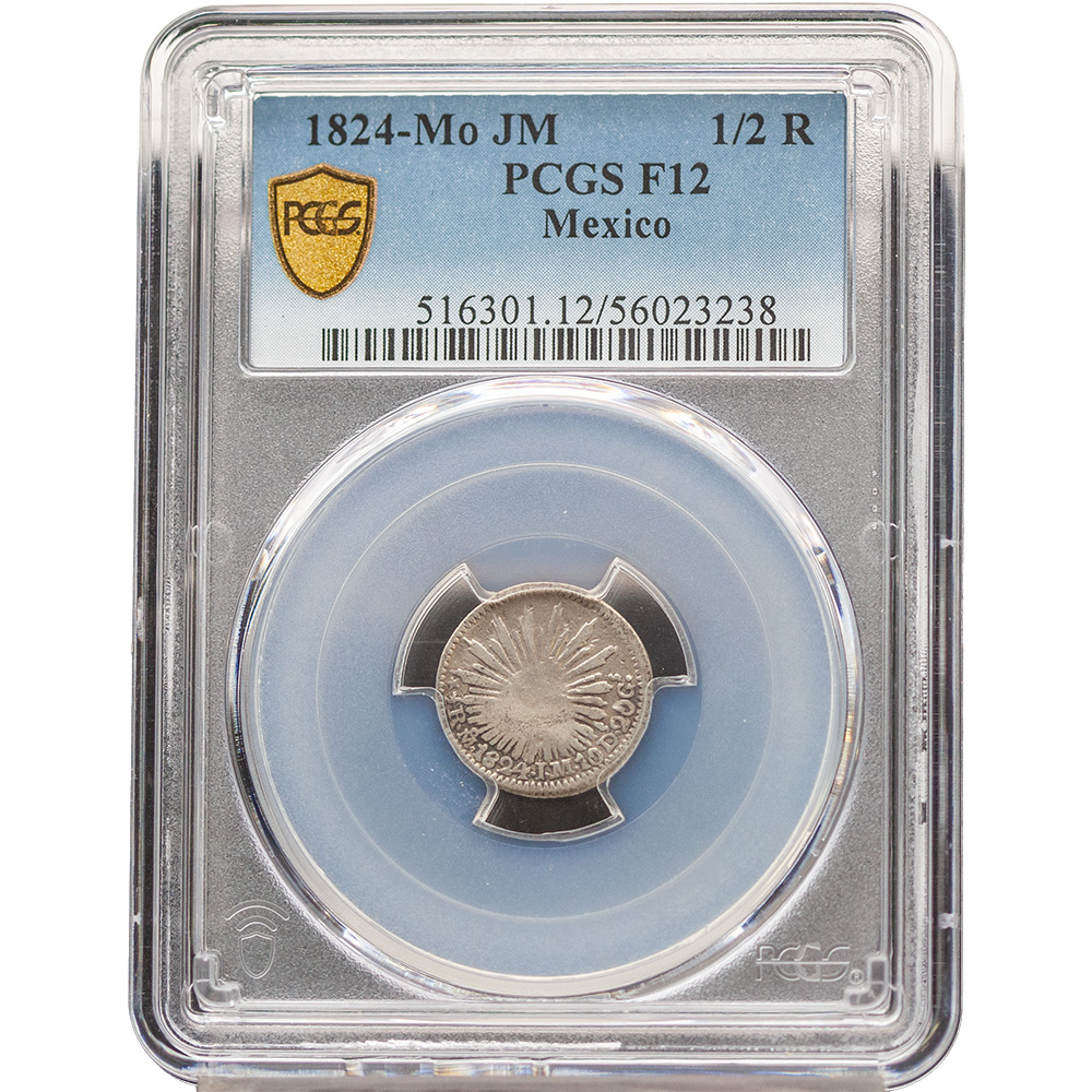 1824 Half 1/2 Real Hookneck
