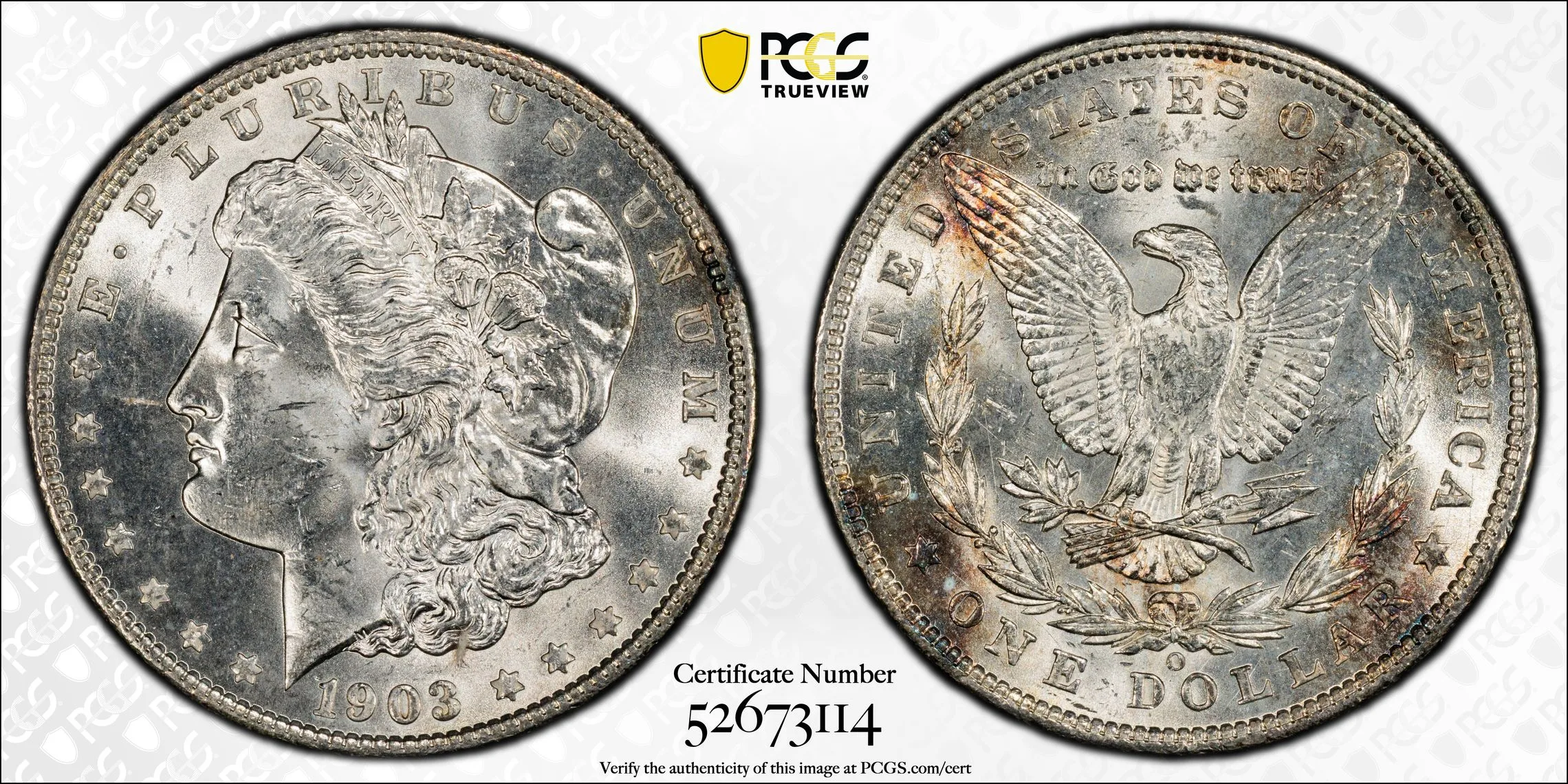 1903-O $1 Morgan PCGS MS64 - Image 2
