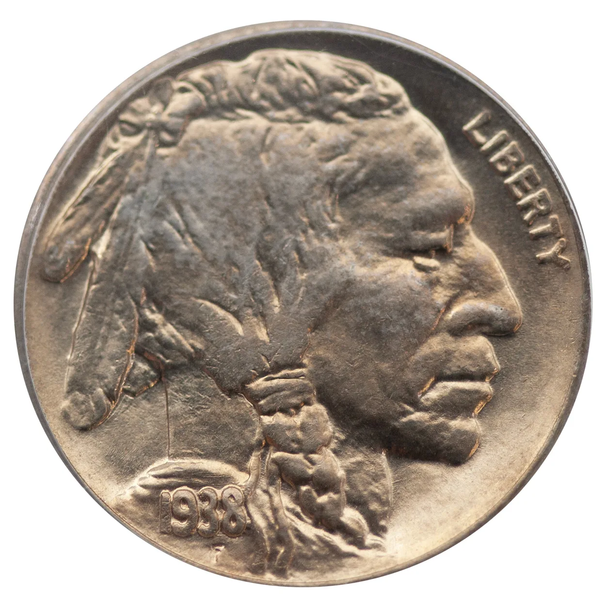 1938-D/D 5C Buffalo Nickel PCGS MS66