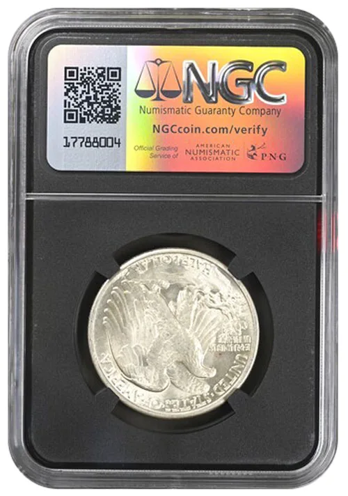 1941 Walking Liberty Half Dollar NGC M63 Original Bag Fragments - Image 2