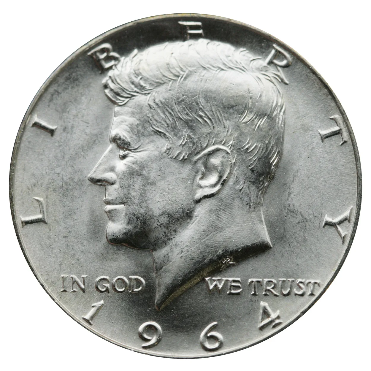 1964 Kennedy 90% Silver Half Dollar BU