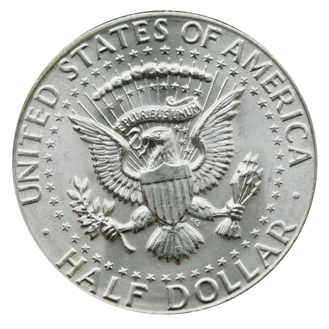 1964 Kennedy 90% Silver Half Dollar BU - Image 2