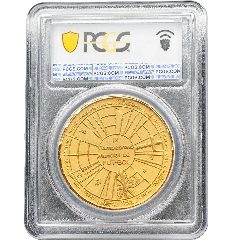1970 Mexico Medal AU Grove-1078 PCGS SP 65