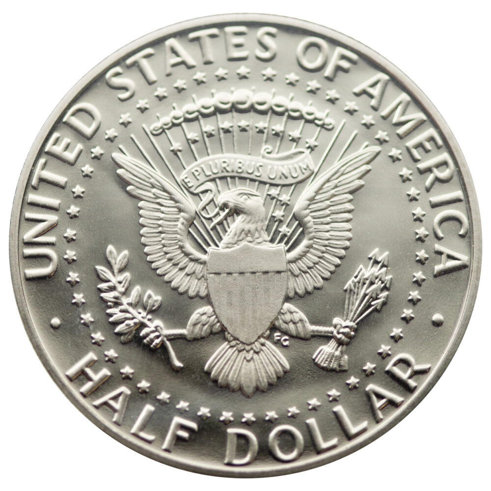 1990-S Silver Kennedy Half Dollar Gem Proof - Image 2