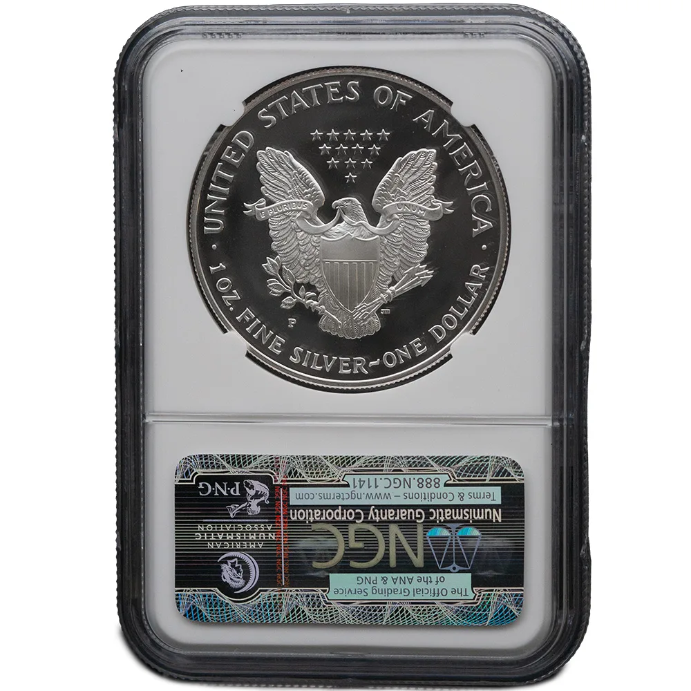 1999 $1 American Silver Eagle NGC PF 70 Ultra Cameo