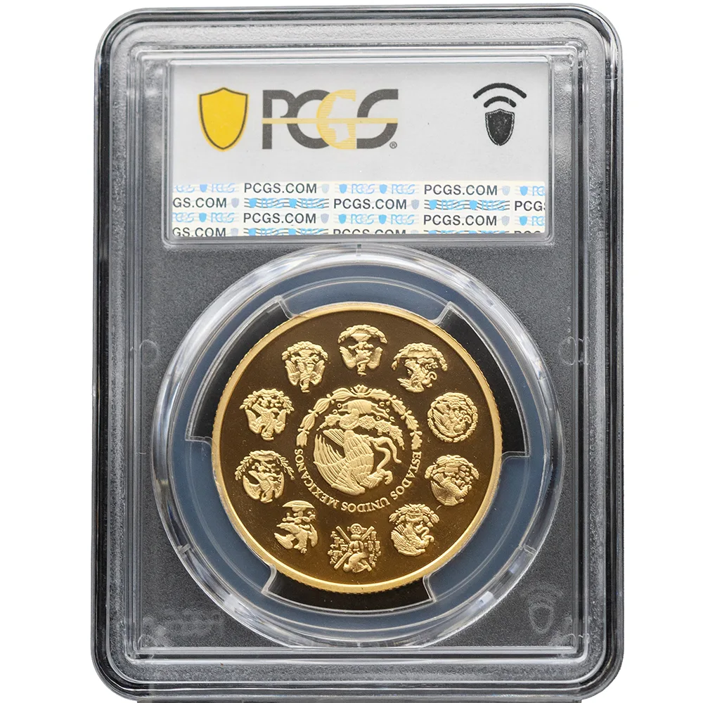 2016-Mo Mexico Proof Gold Libertad 1 Onza PCGS PF 69 DCAM - Image 3