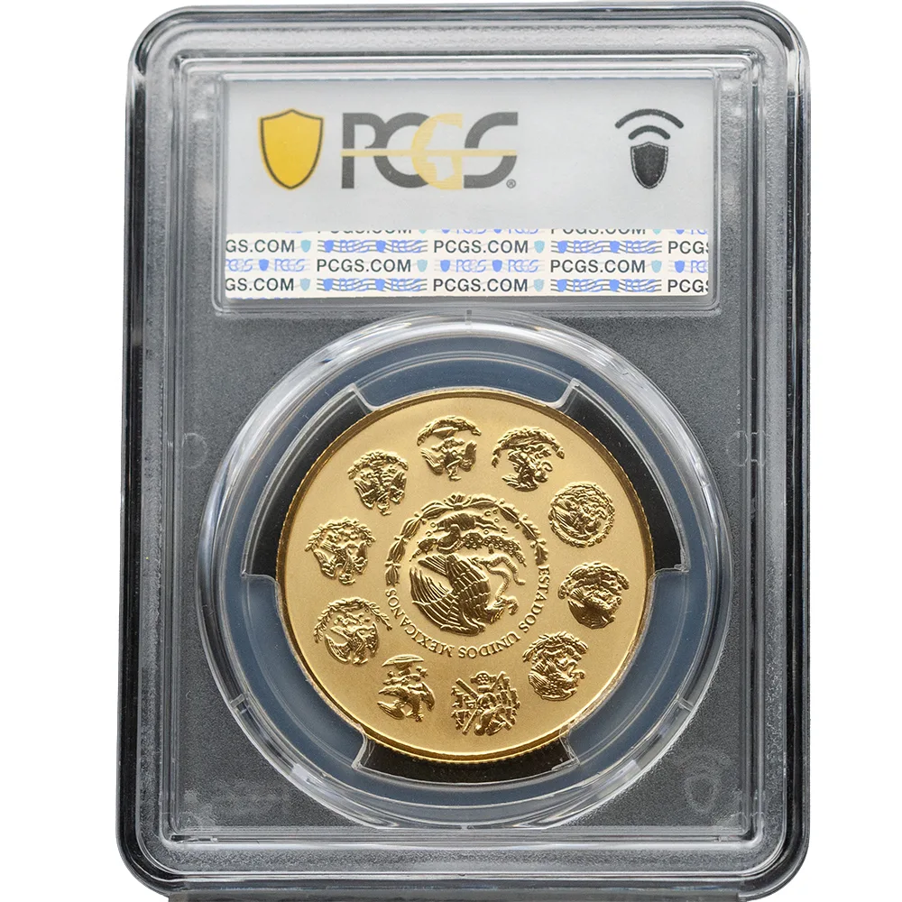 2019-Mo Mexico Reverse Proof Gold Libertad 1 Onza PCGS PF 70