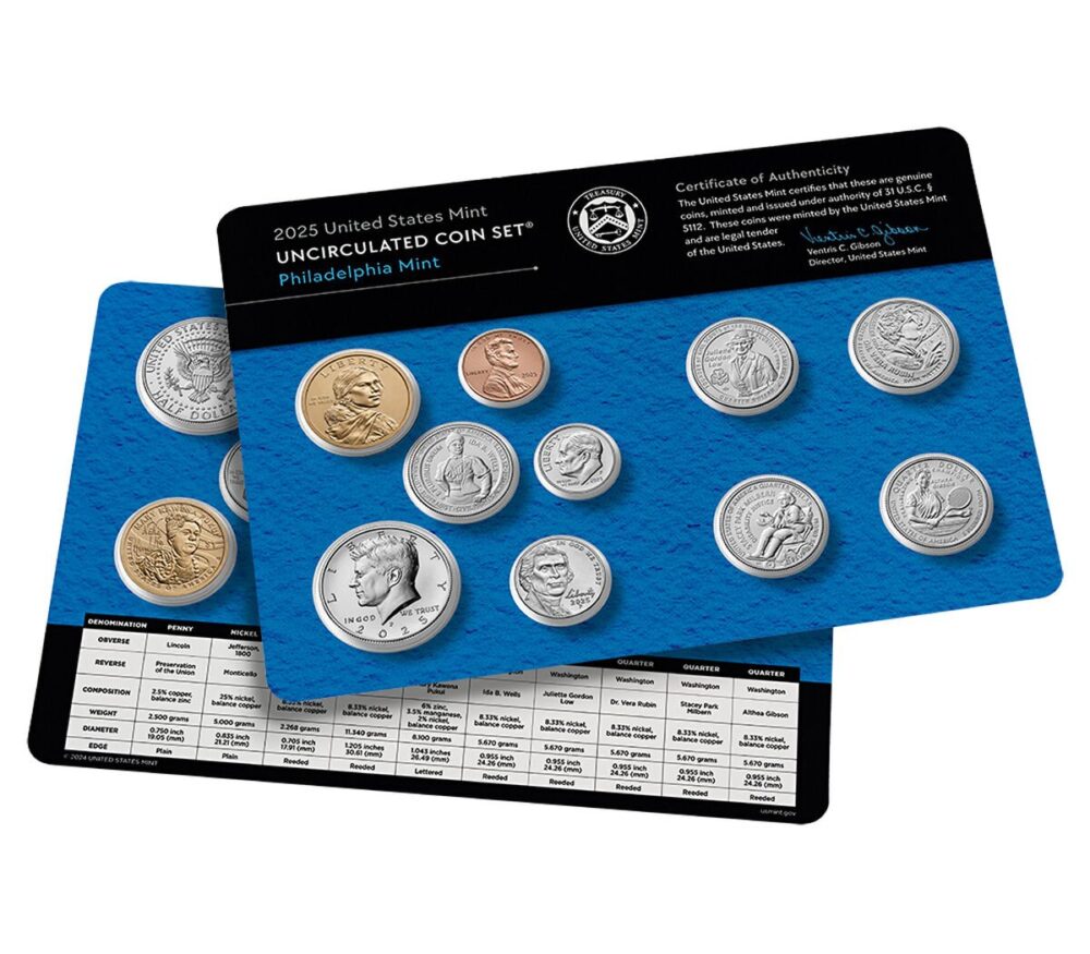 Uncirculated Coin Set 2025 - Image 2