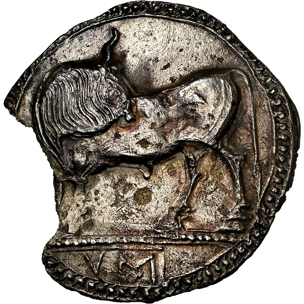 c.550-510 BC LUCANIA SYBARIS AR Stater NGC AU Strike 5/5 - Image 2