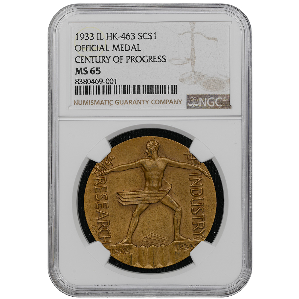 1933 Century of Progress Expo Medal