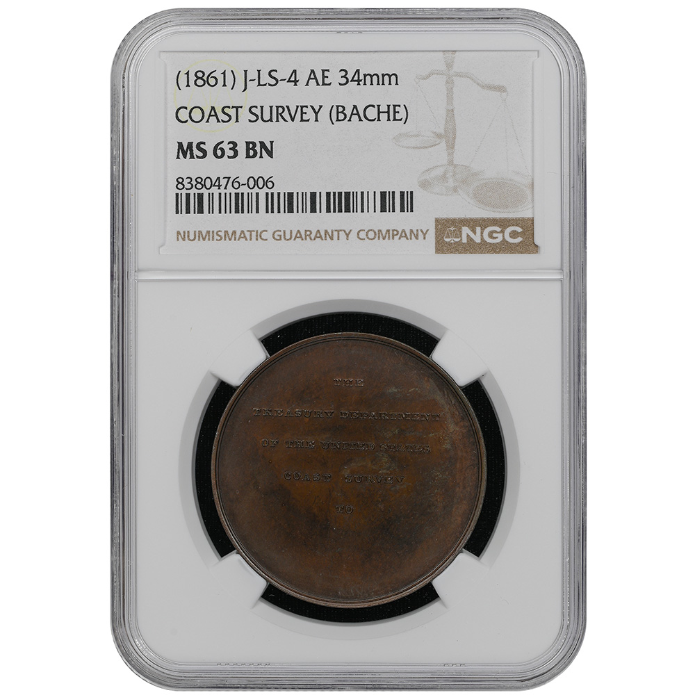 (1861) Bache Coast Survey Lifesaving Medal Julian LS-4