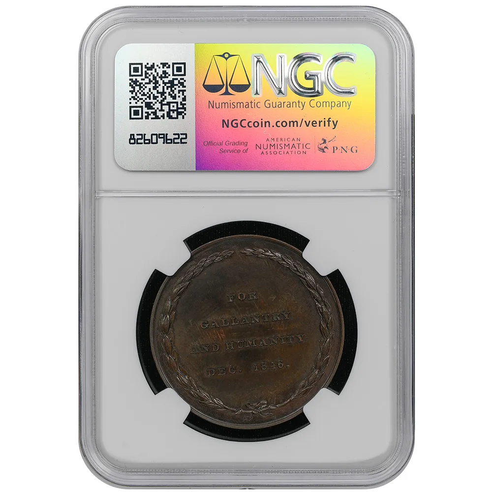 (1861) Bache Coast Survey Lifesaving Medal Julian LS-4