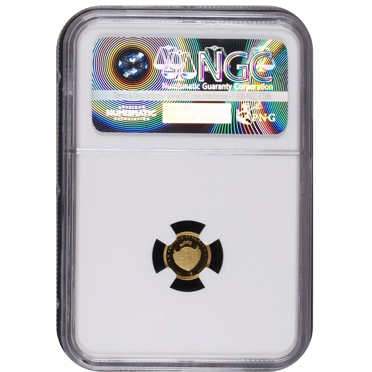 2013 $1 Palau ST. Francis of Assisi Gold 1/2 Gram NGC PF70 - Image 2