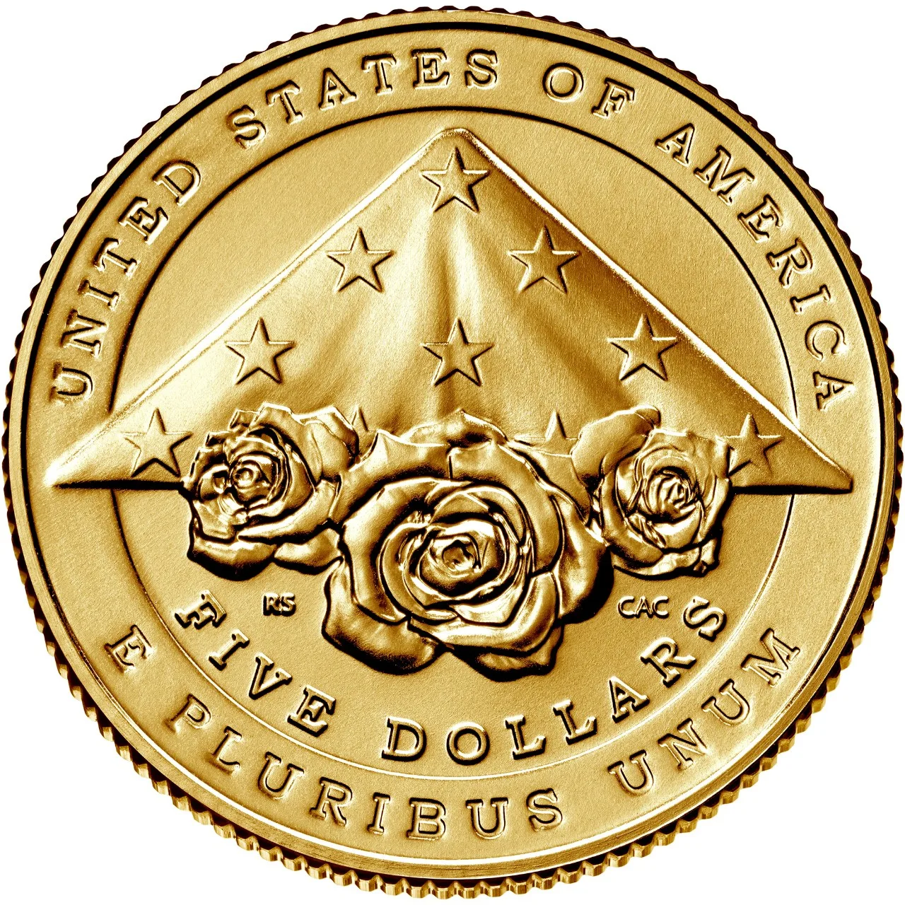 2021 National Law Enforcement Memorial and Museum $5 Gold Coin - Image 2