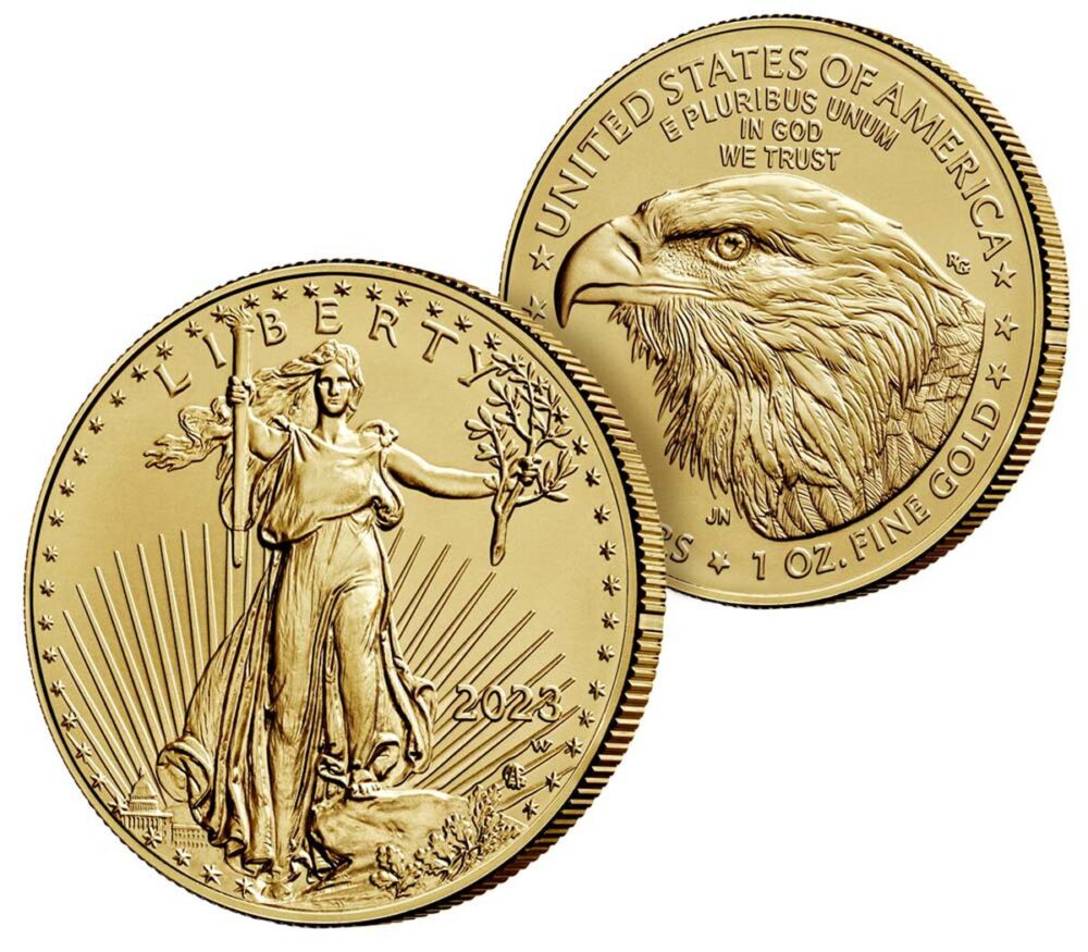 2023 American Eagle 1 oz Gold Uncirculated Coin - Image 2