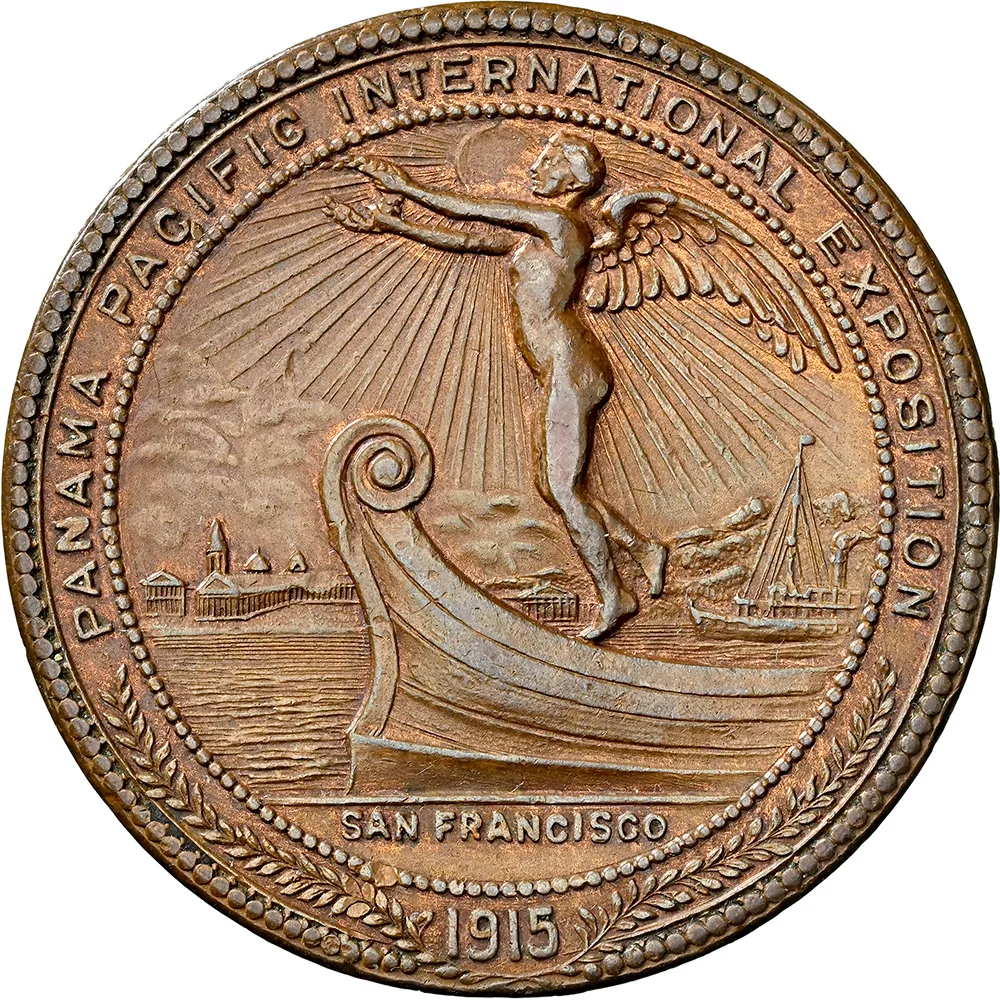 1915 CA HK-409 SC$1 Montana Panama-Pacific Expo NGC AU 58 - Image 2