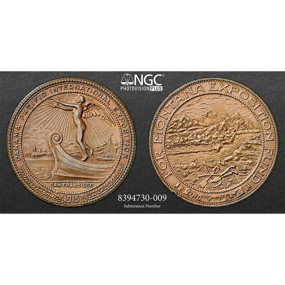 1915 Montana Dollar HK-409 SC$1 NGC AU58 | CV Coin