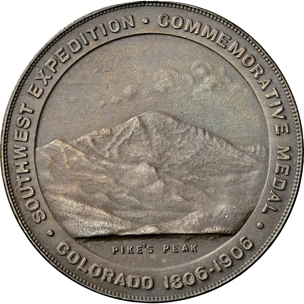 1906 CO HK-336 SC$1 Southwest Expedition Pike's Peak NGC UNC - Image 4