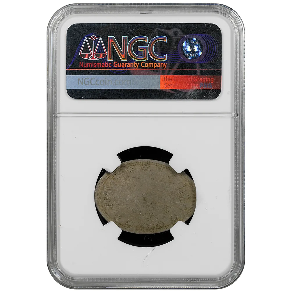 1893 World’s Columbian Expo Elongated Nickel M&D-1C NGC MS63 - Image 2