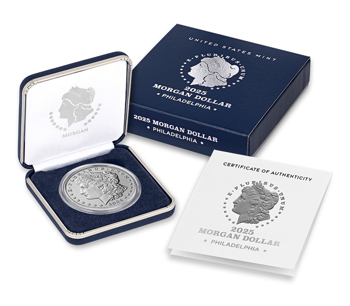 2025-P Morgan Silver Dollar UNC Coin