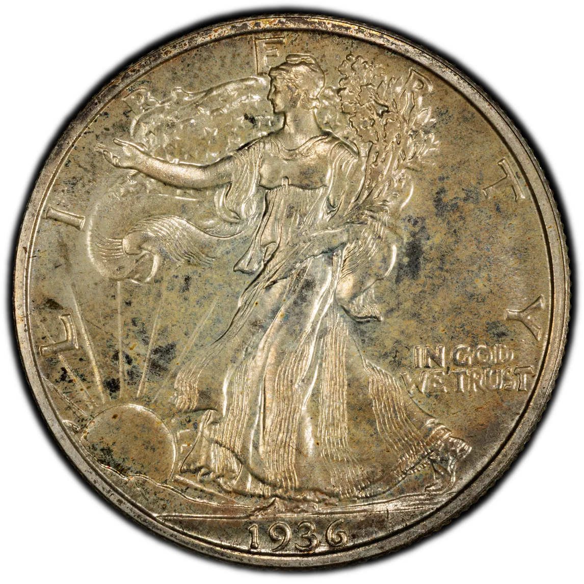 1936 Walking Liberty Half Dollar PCGS PR66