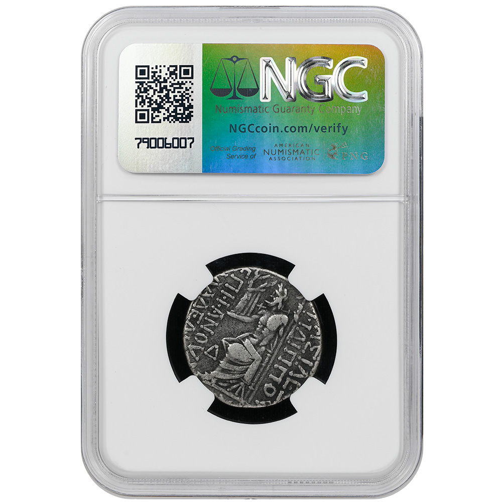 c 95-75 BC Philip I Seleucid Kingdom Silver Tetradrachm NGC VF