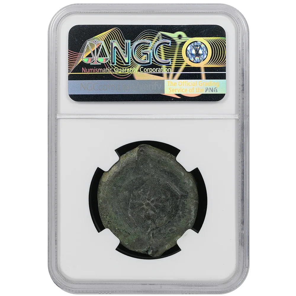 4th Century BC Sicily Syracuse AE Dilitron NGC Very Fine