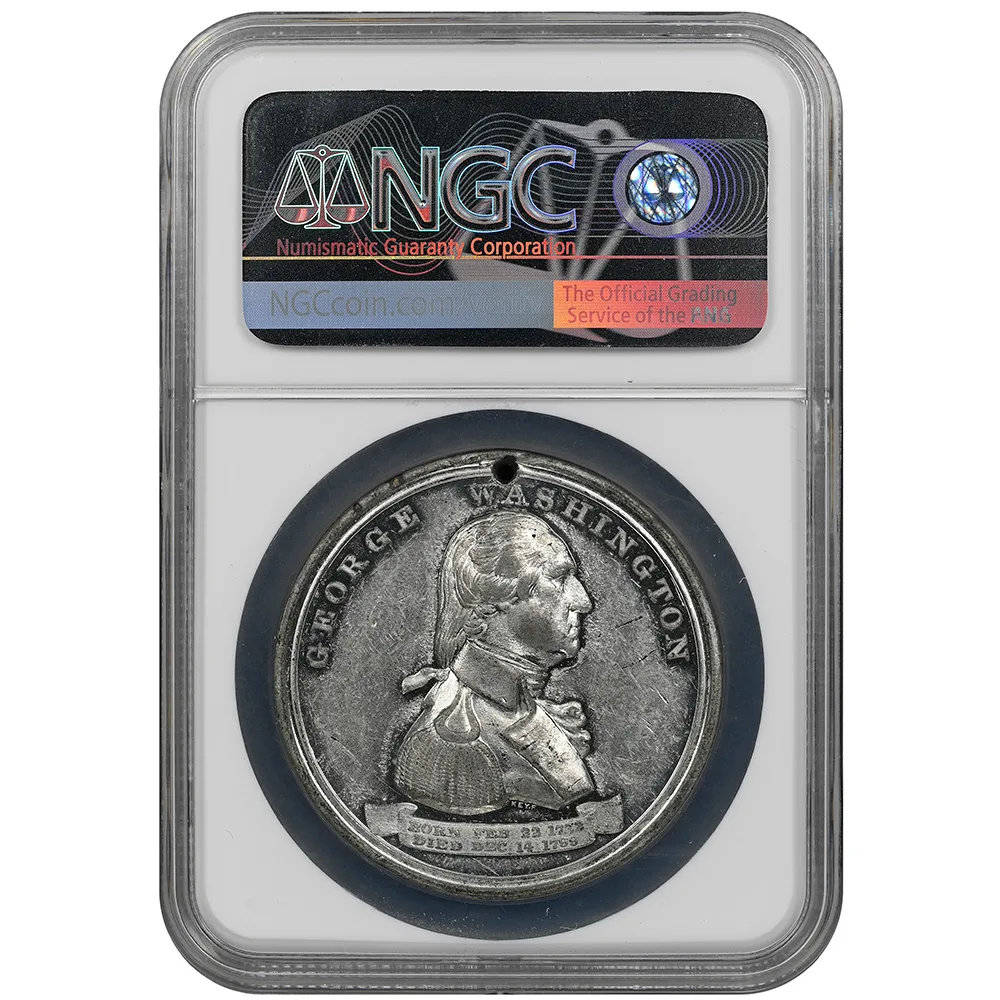 1876 U. S. Centennial Expo Liberty Bell Dollar HK-32 NGC AU-58 - Image 2
