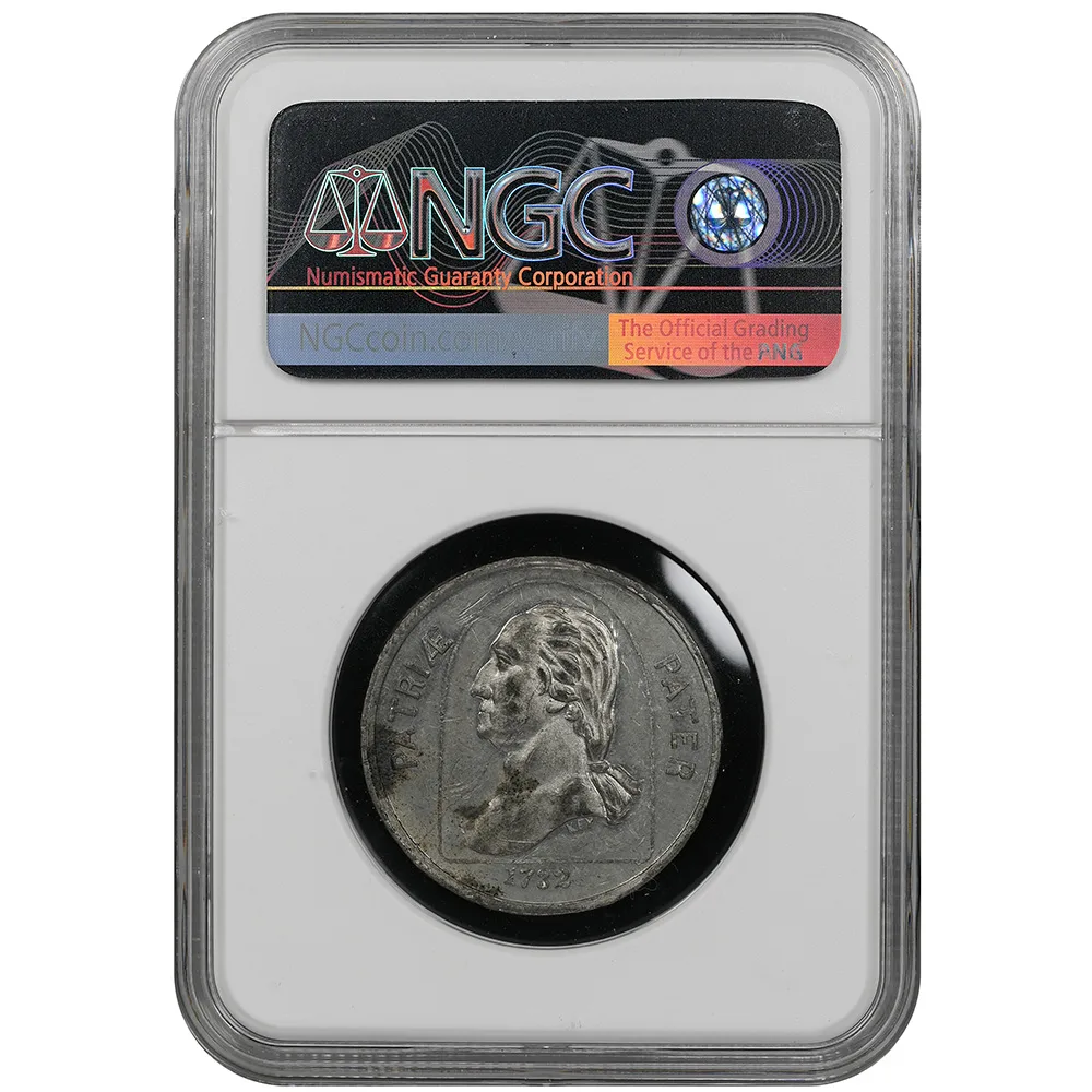 1860 E Hill Token Coin Dealer M-NY-308 By G.H. Lovett NGC AU 58 - Image 2
