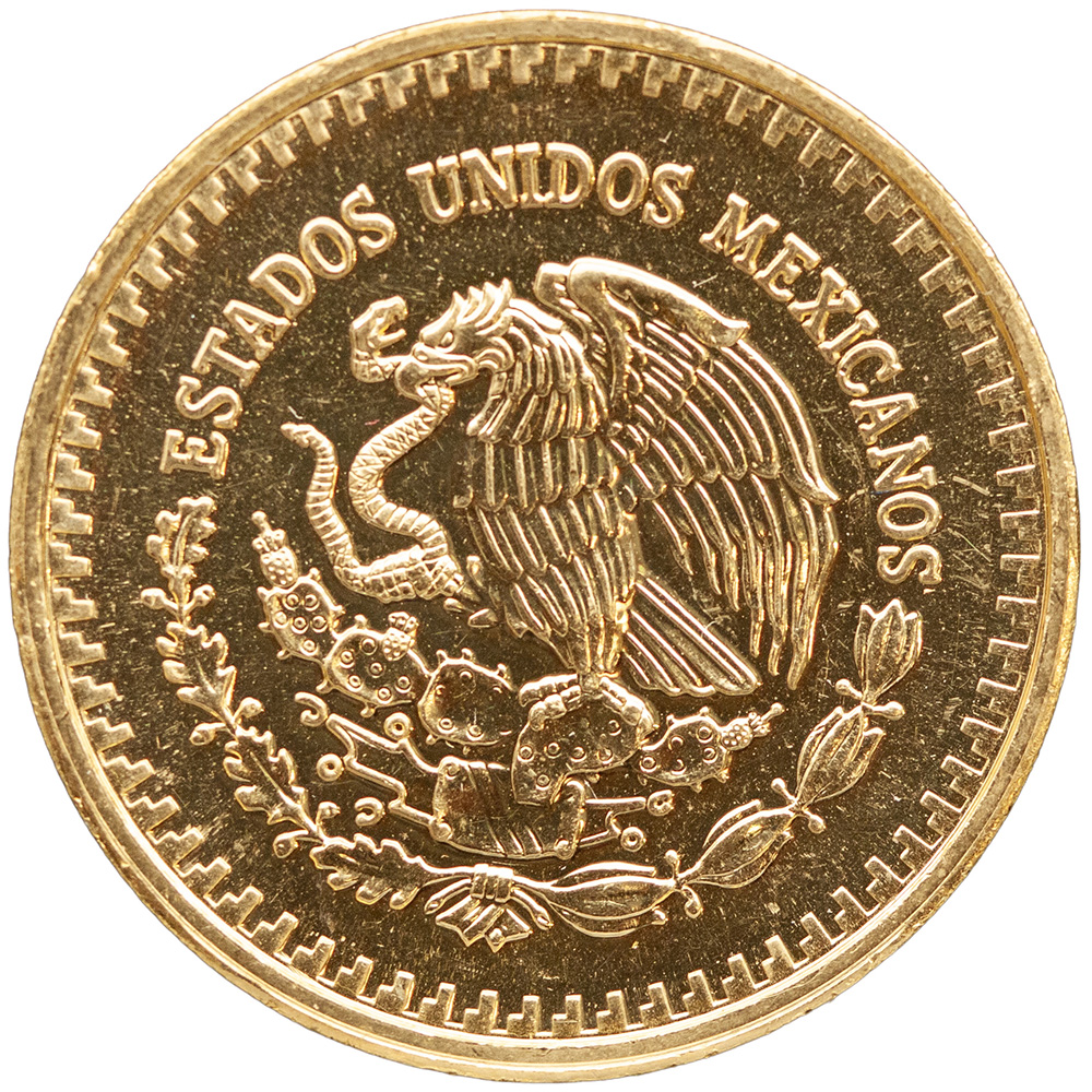 1986 Mexico $1000 Pesos 1 Oz .999 Fine Gold World Cup Soccer Coin