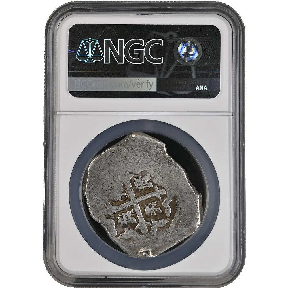 1730-Mo|R Mexico 8 Reales Cob NGC VF 30