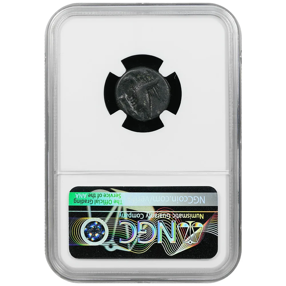 Sicily, Acragas AE 17 Hemilitron 279-241 BC. NGC Fine