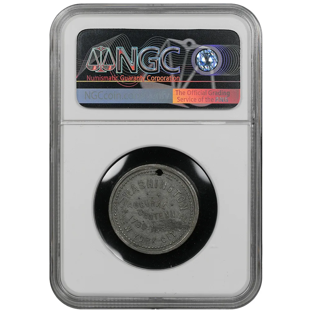 1889 New York NY R-NY-NY-362 Washington Inaugural Centennial NGC MS 63