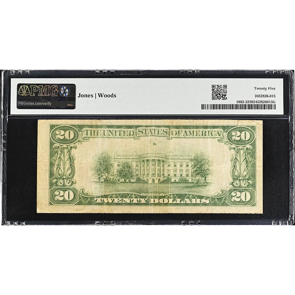 $20 1929 First Atlantic National Bank of Daytona Beach, Florida Ch #12546 PMG 25