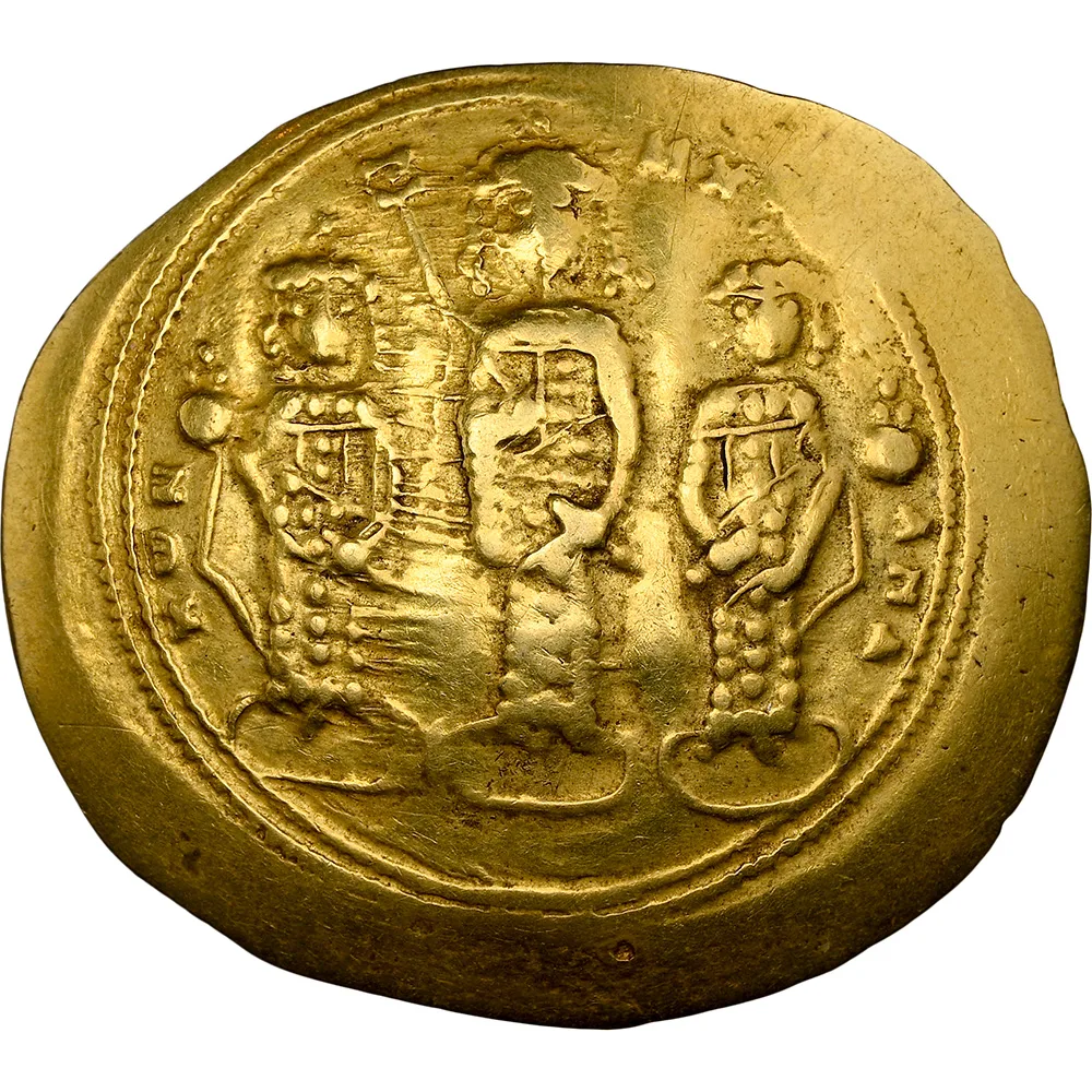 AD 1068-71 Romanus IV Diogenes Byzantine Empire AV histamenon nomisma scyphate NGC VF