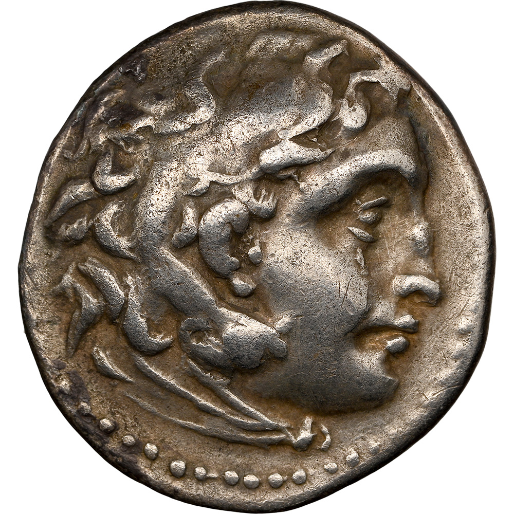 336-23 BC Alexander The Great AR Drachm Macedonia NGC VF